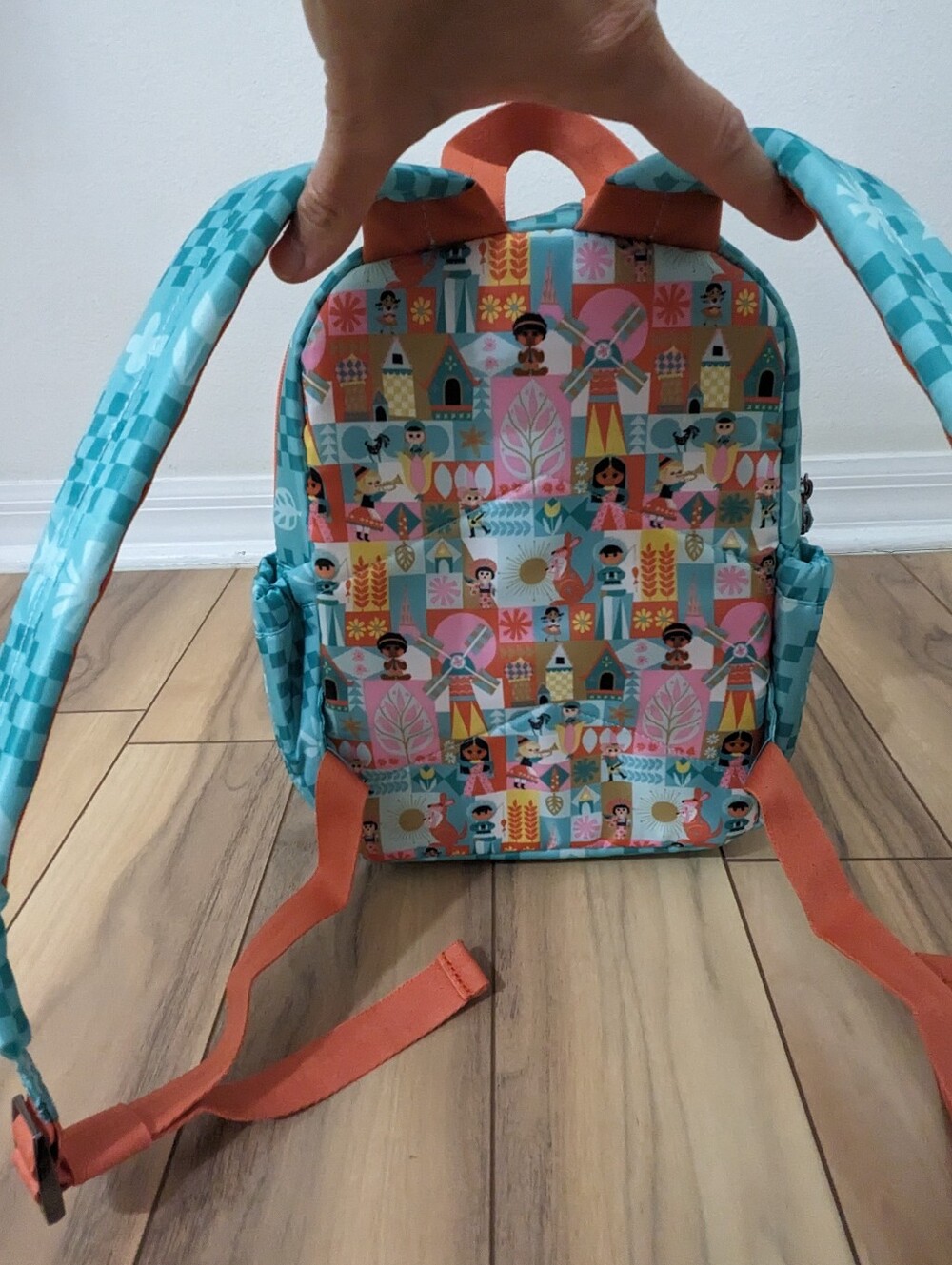 NWT! Lug X Disney It's A Small World Small Backpack - Picture 7 of 16
